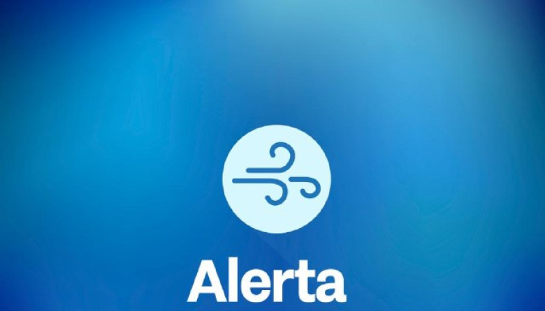 Rige alerta amarilla por vientos para este lunes