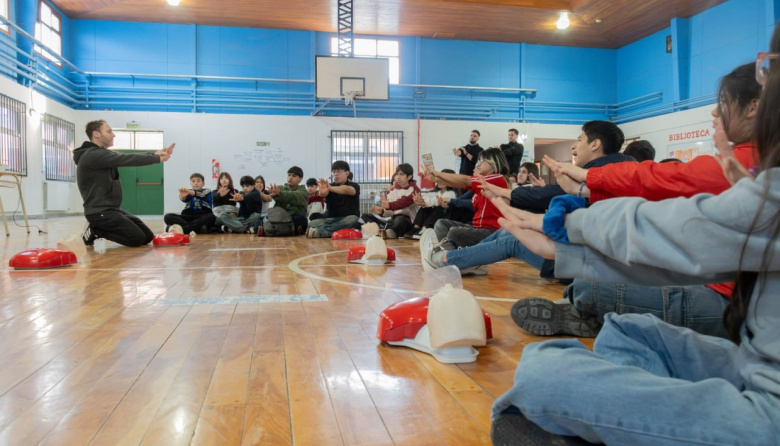 Con gran convocatoria se realizó la jornada “Intercentros de estudiantes secundarios”