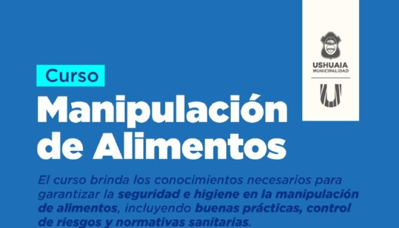 Inscripciones para una nueva edición del Curso de Manipulación de Alimentos