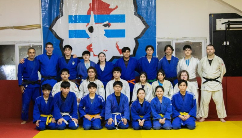 Preparación del seleccionado fueguino de judo rumbo a la Araucanía