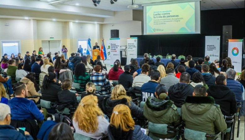 Más de 140 personas participaron de la jornada de capacitación sobre trata de personas