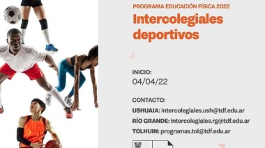 Comenzaron las inscripciones para los Juegos Intercolegiales