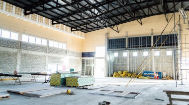 Retoma la obra del nuevo gimnasio para el Instituto María Auxiliadora