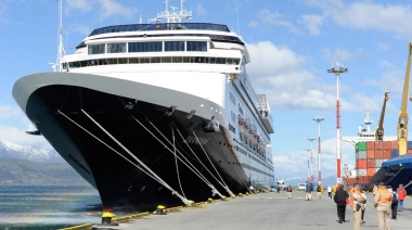 El 29 de septiembre inicia la temporada de cruceros en el Fin del Mundo