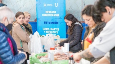 El Mercado Concentrador vuelven a estar en el gimnasio de la Base Naval