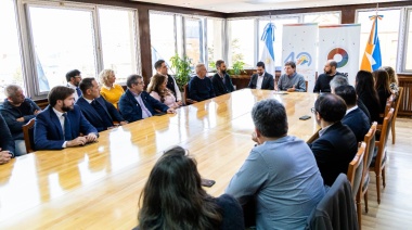 Melella presentó el programa de apoyo para la transición energética de la Provincia
