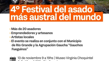 Cuarta edición del festival del asado más austral del mundo