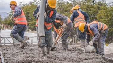 La bicisenda “Pensar Malvinas” ya alcanzó el 43% de avance de obra 
