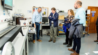 El Gobernador de tierra del fuego visitó las instalaciones del Centec