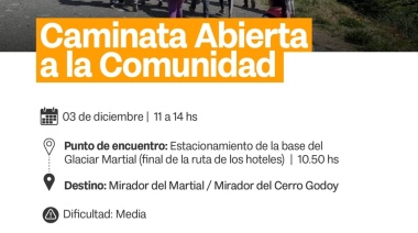 Educación realizará caminata al mirador del Cerro Godoy abierta a la comunidad