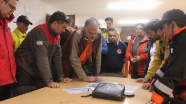La municipalidad se puso a plena disposición de los vecinos de Tolhuin y de los Brigadistas