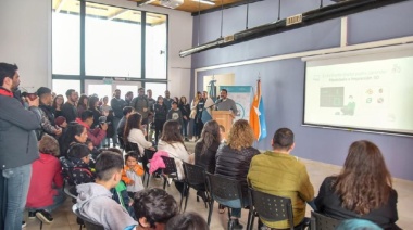 El intendente Vuoto inauguró un nuevo punto digital en la urbanización del KyD