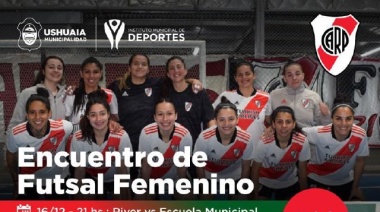 Encuentro de Futsal Femenino en el microestadio Cochocho Vargas