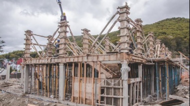 La Municipalidad de Ushuaia avanza en la obra de construcción de la primera residencia de adultos mayores de la Ciudad