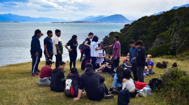 Adolescentes del Programa 'Activá el Verano' Ushuaia realizaron una caminata