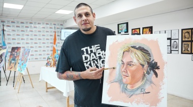 El Centro Cultural “Nueva Argentina” brilló con las obras de Eric Kosciuk