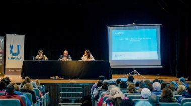 Brindaron información sobre la Ley de Pago de Deuda Previsional que permite la jubilación a más de 1100 personas en Ushuaia