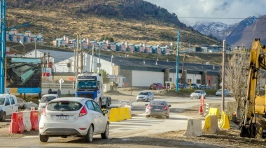 Quedó habilitado el nuevo puente sobre el Arroyo Grande en la Avenida Perito Moreno