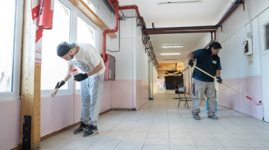 Se realizaron trabajos de reparación y mantenimiento en el Centro Infantil Integrado Amanda Beban