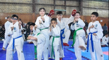 Se realizó una jornada de taekwondo con acompañamiento del Instituto Municipal de Deportes