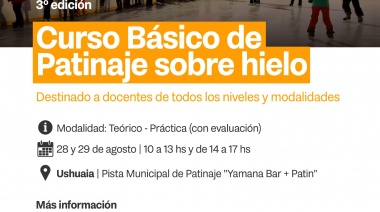 Nuevamente se brindará el Curso Básico de Patinaje sobre Hielo