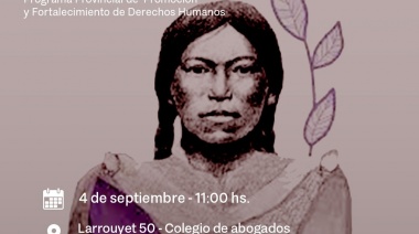 Se presentará el Programa Provincial de Promoción y Fortalecimiento de Derechos Humanos de Mujeres, Jóvenes y Niñas Indígenas