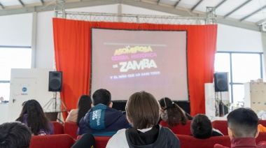 Se sumaron a las proyecciones en el marco del Mes de las Infancias