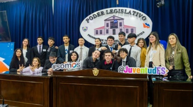 Con una excelente participación se llevó adelante una nueva sesión legislativa del Parlamento Juvenil