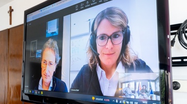 El Gobernador Melella mantuvo un encuentro con las nuevas autoridades de Total Energies