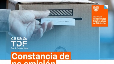 Casa de Tierra del Fuego justificará la no emisión del Voto