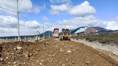 Se reactivó la obra de pavimentación de la Ruta Provincial N°1