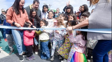 Se inauguró la nueva Plaza Belgrano