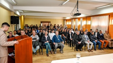 El Municipio de Ushuaia acompañó el cierre del ciclo lectivo 2023 de la Escuela de Formación y Capacitación del Personal de la Marina Mercante