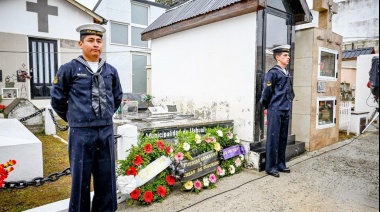 La Municipalidad de Ushuaia participó del homenaje al Gobernador Ernesto Campos