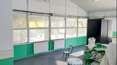 Internos del Servicio Penitenciario realizan trabajos de acondicionamiento y refacción en edificios educativos