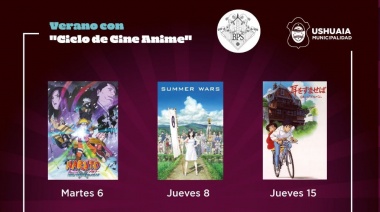 La Secretaría de Cultura y Educación impulsará el “Ciclo de Cine Anime”