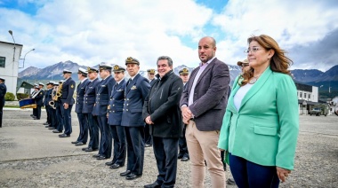 La Municipalidad de Ushuaia participó del cambio de mando en el Batallón de Infantería Marina N°4
