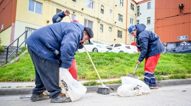 Se realizó una nueva jornada de limpieza en las 640 viviendas