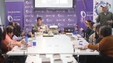 Comenzó el tercer curso de Atado de Mosca destinado a Mujeres de Ushuaia