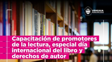 Se brindará una capacitación a sus promotores de lectura este sábado 27 de abril