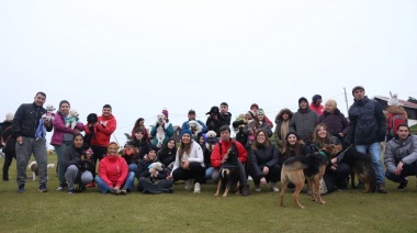 El Municipio de Ushuaia acompañó la “Caninata” organizada por Amigos del Reino Animal Fueguino