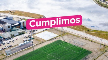 Se inaugura el nuevo campo de juego del estadio “Hugo Lumbreras”
