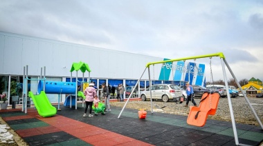 Se inauguró la plaza amigable del Centro de Desarrollo Infantil “Jorge H. Brito”