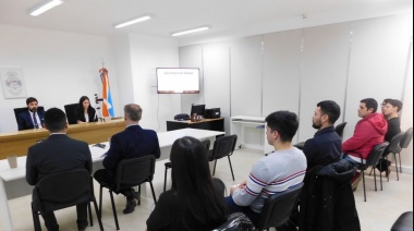 Alumnado de la UCES presenció una audiencia laboral