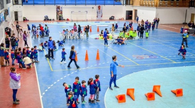 El Instituto Municipal de Deportes realizó el cierre de la semana de los jardines de infantes