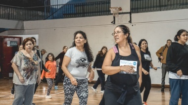 Zumba solidaria de la mano del Instituto Municipal de Deportes