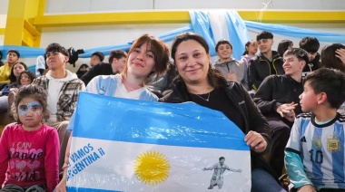 Este sábado se proyectará en pantalla gigante el partido de la selección Argentina en las Casas del Deporte