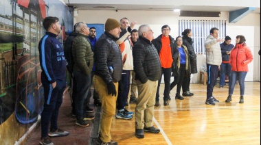 “deseamos que las juventudes se encuentren en este maravilloso lugar que tiene estos recintos deportivos de buena calidad”