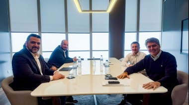 Vuoto se reunió con autoridades del Banco Macro