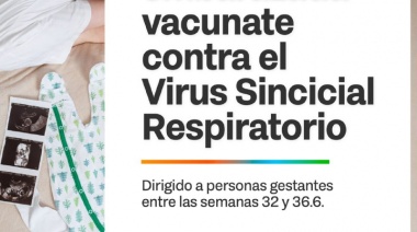 Se prorroga hasta el 31 de agosto la vacunación contra el Virus Sincicial